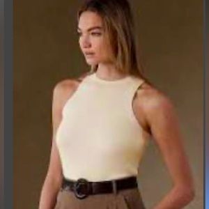 Banana Republic Milano sweater tank new with tag